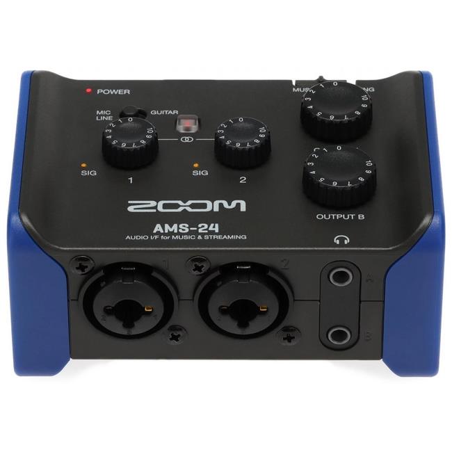 کارت صدا یو اس بی زوم مدل AMS-24